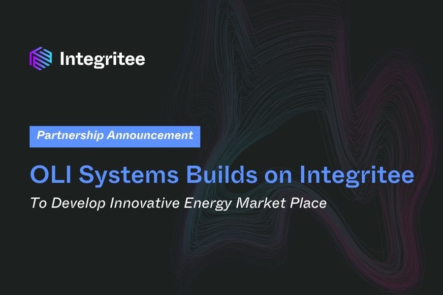 OLI Systems Develops Innovative Energy Market Place by Building on Integritee