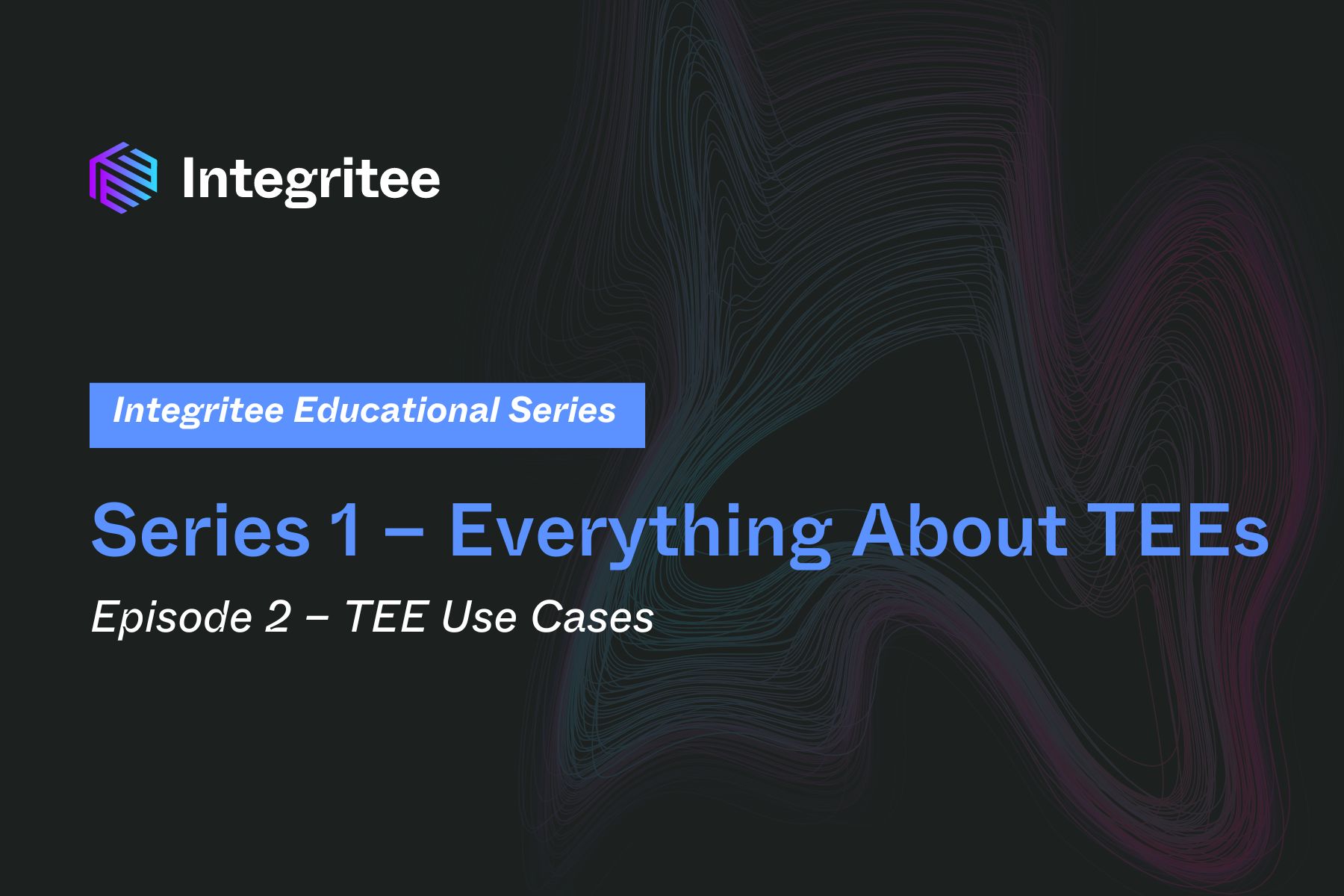 Series 1 – All you need to know about TEEs | Episode 2 – TEE Use Cases