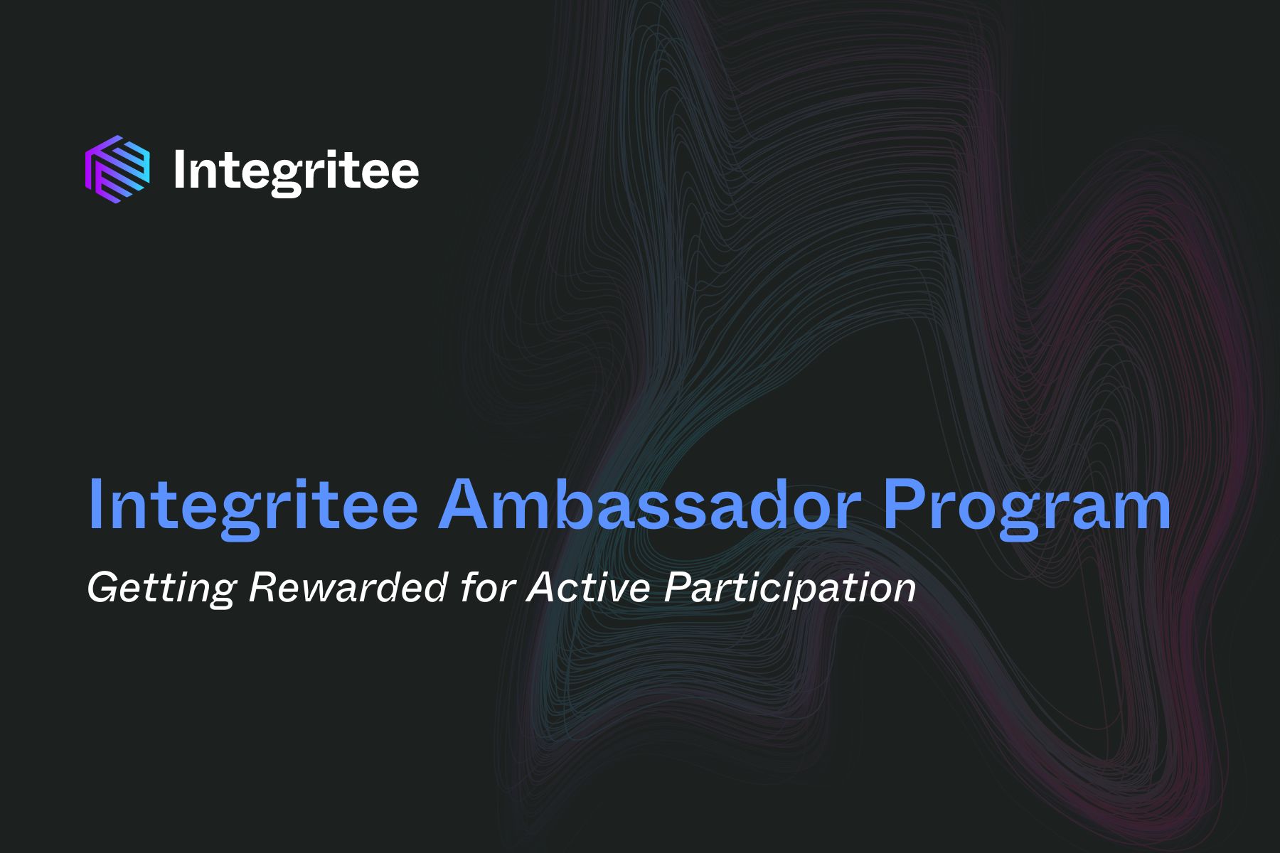 Introducing the Integritee Ambassador Program