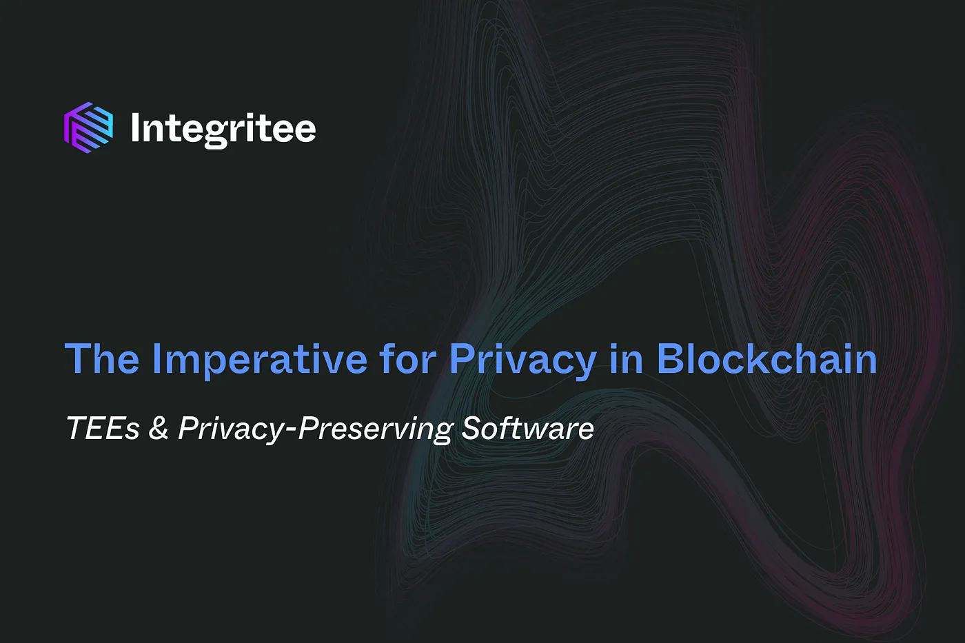 The Imperative for Privacy in Blockchain: TEEs & Privacy-Preserving Software