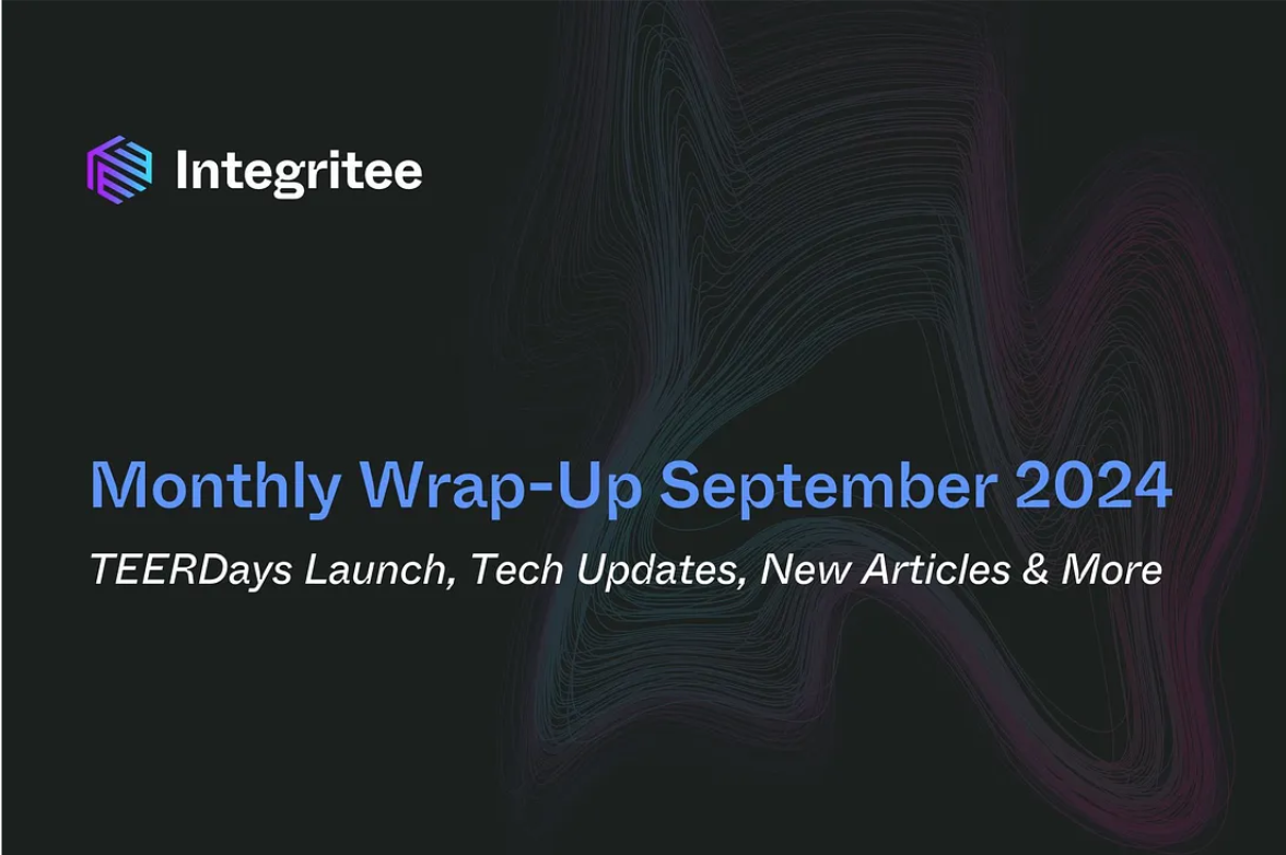 Monthly Wrap-Up September 2024: TEERDays Launch, Tech Updates, New Articles & More