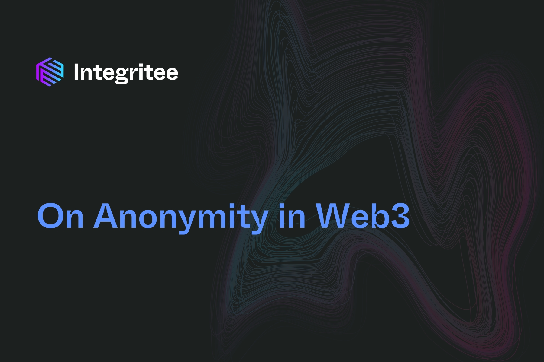 On Anonymity in Web3