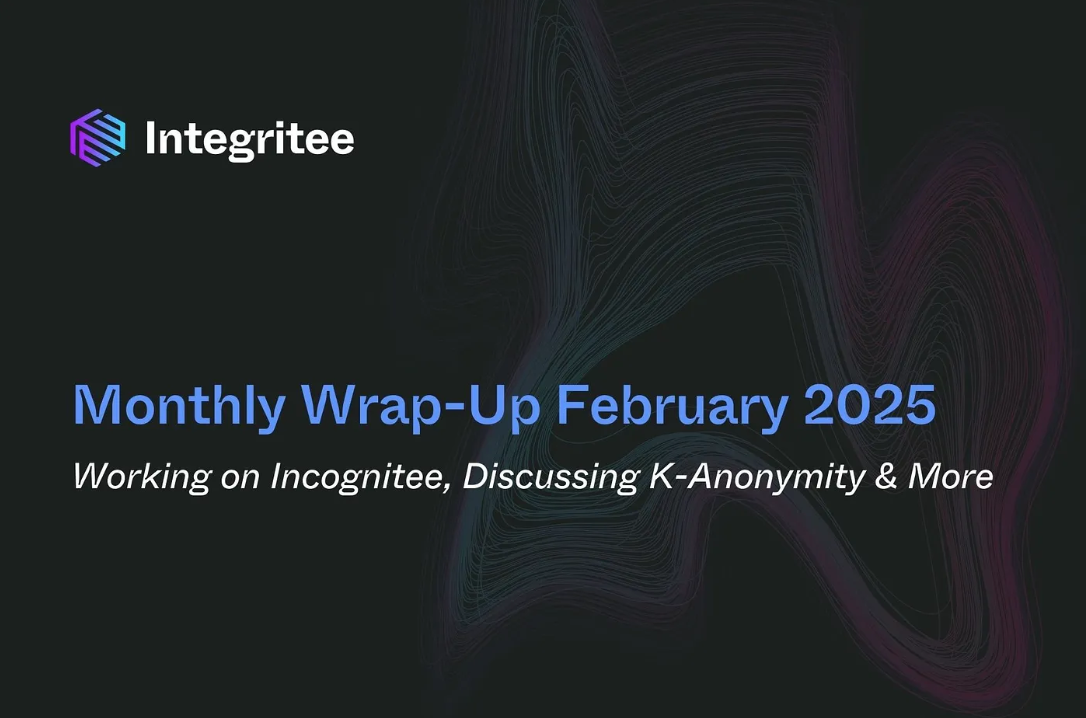 Monthly Wrap-Up February 2025: Working on Incognitee, Discussing K-Anonymity & More